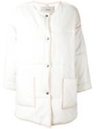 Humanoid 'sand' Padded Jacket, Women's, Size: Xs, White, Cotton/polyester