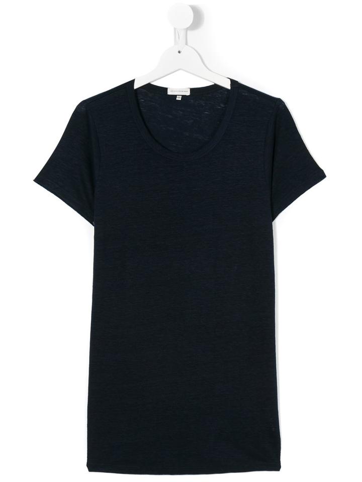 Les Coyotes De Paris - Hannah T-shirt - Kids - Linen/flax - 16 Yrs, Blue