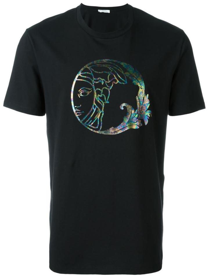 Versace Collection Multicoloured Medusa T-shirt