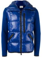 Moncler Grenoble Padded Body Jacket, Men's, Size: Large, Blue, Feather Down/polyamide/virgin Wool