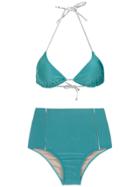 Adriana Degreas Metallic Trimming Bikini Set - Unavailable