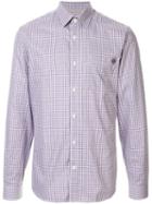 Gieves & Hawkes Checked Cotton Shirt - Purple