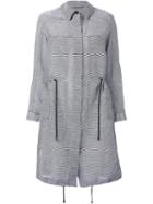 Christian Wijnants Striped 'jaster' Coat