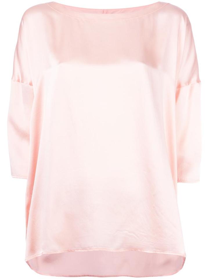 Faith Connexion Satin Top, Women's, Size: Small, Pink/purple, Silk