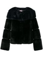 Venus Faux Fur Jacket - Black