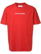 Off Duty Too Close For Comfort T-shirt - Red