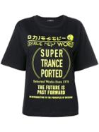 Diesel Monochrome Print T-shirt - Black