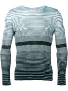 Wales Bonner Ombré Stripe Sweater - Blue