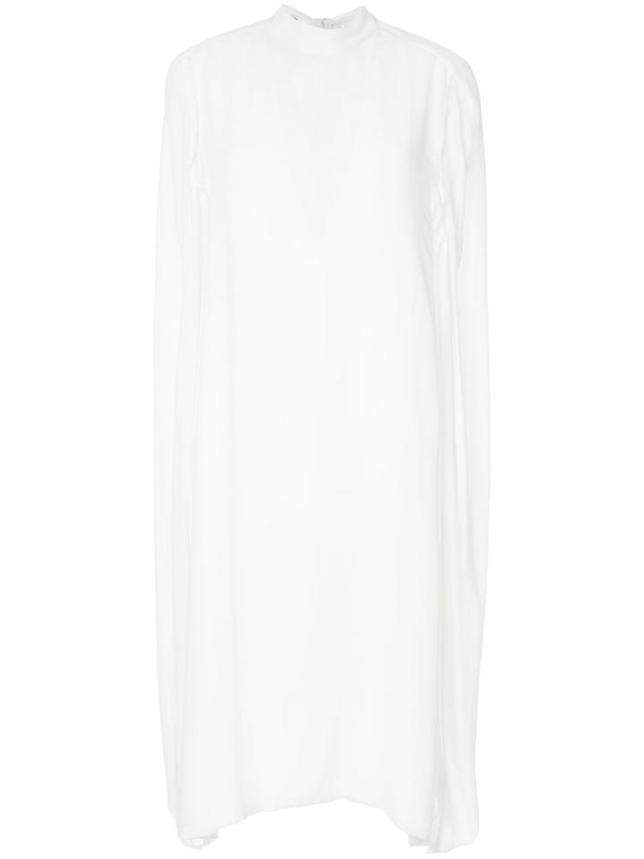 Kitx Enshrine Cape Dress - White