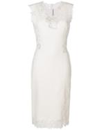 Ermanno Scervino Lace Trim Dress - White