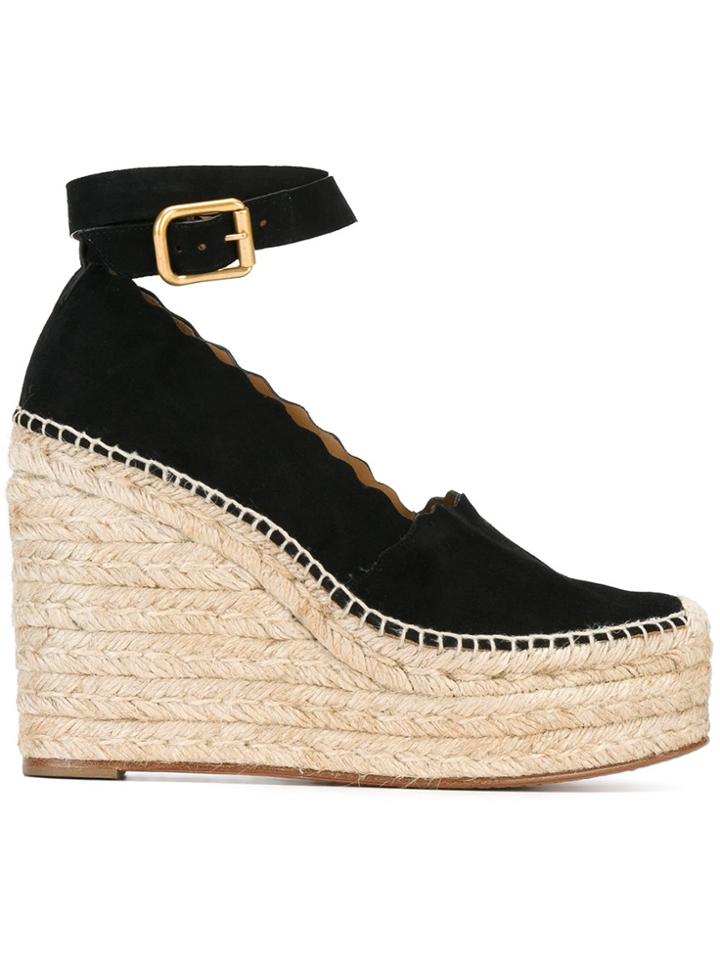 Chloé 'lauren' Espadrilles - Black