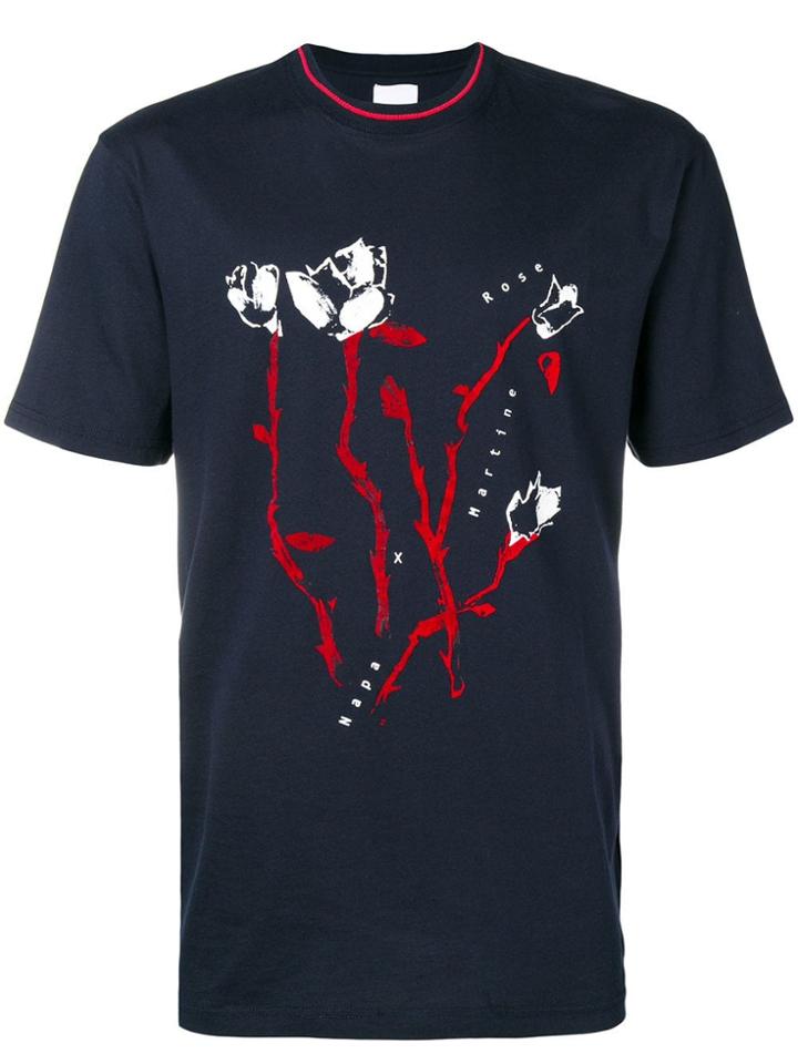 Napa By Martine Rose Graphic Print T-shirt - Blue