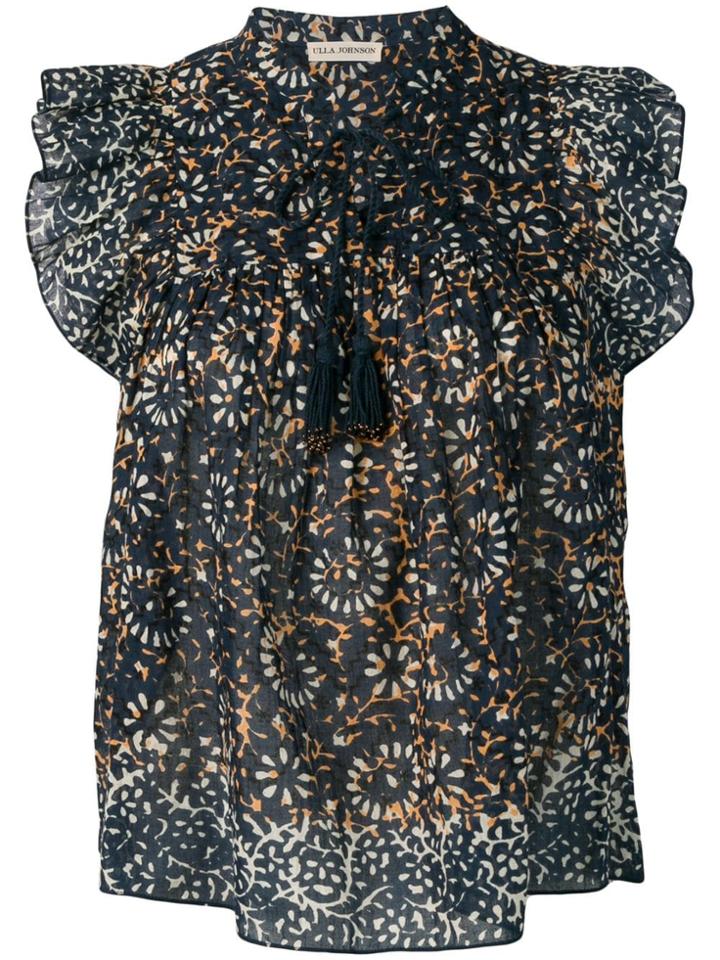 Ulla Johnson Patterned Blouse - Blue