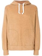 Junya Watanabe Comme Des Garçons Man Elbow Patch Hoodie - Brown
