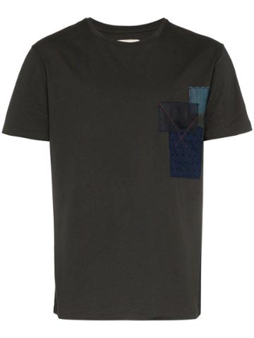78 Stitches 78 Stitches Ptch Tee Blk - Green
