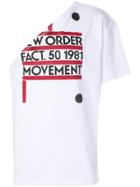 Raf Simons Single Sleeve T-shirt - White