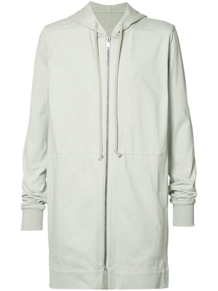 Rick Owens Hooded Coat, Men's, Size: Medium, Nude/neutrals, Cotton