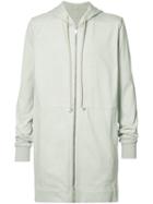 Rick Owens Hooded Coat, Men's, Size: Medium, Nude/neutrals, Cotton