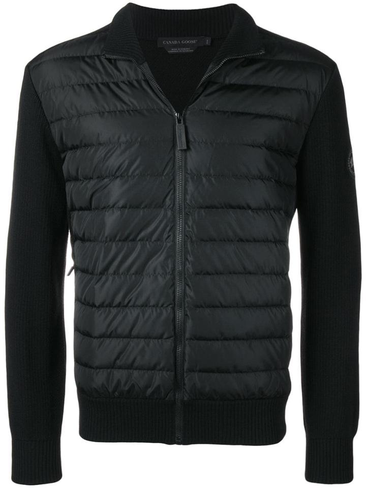 Canada Goose Shell-panelled Jacket - Black