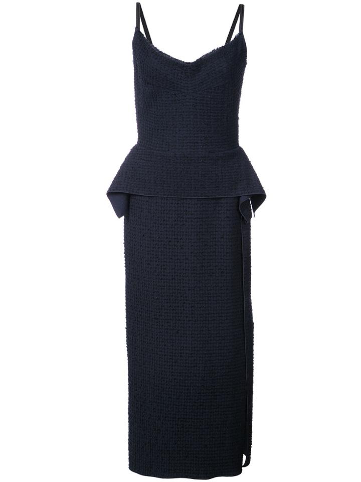 Roland Mouret Fitted Midi Dress - Blue