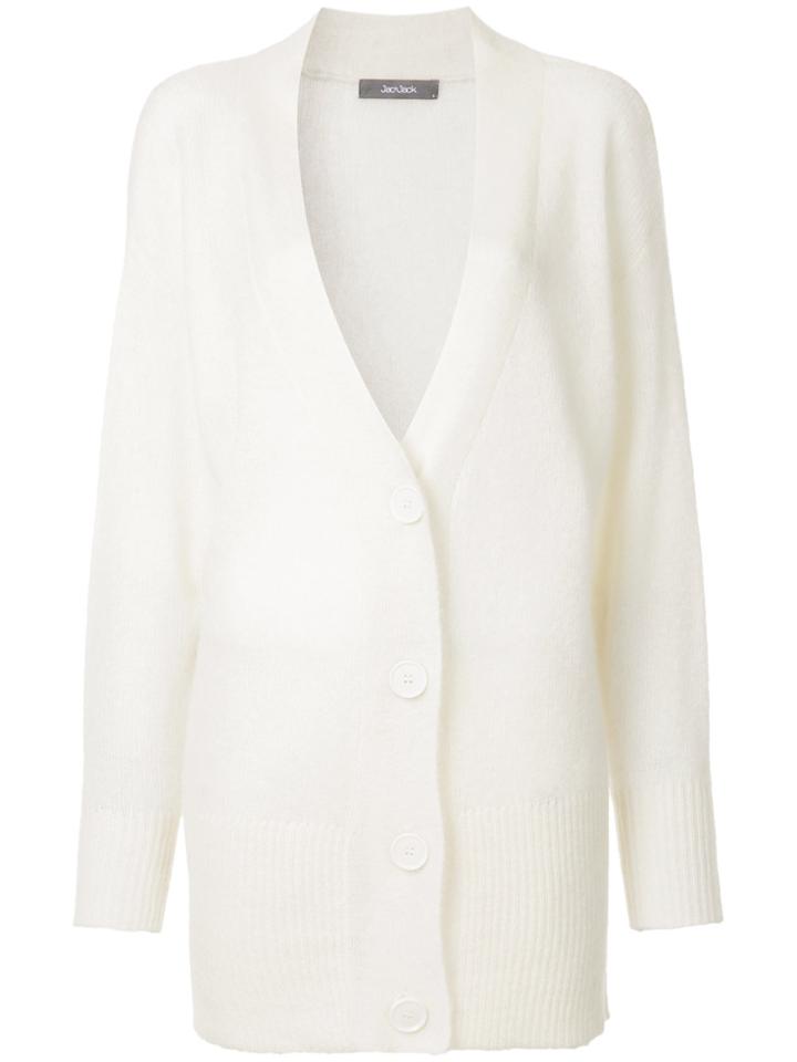 Jac+ Jack Gilmore Cardigan - White