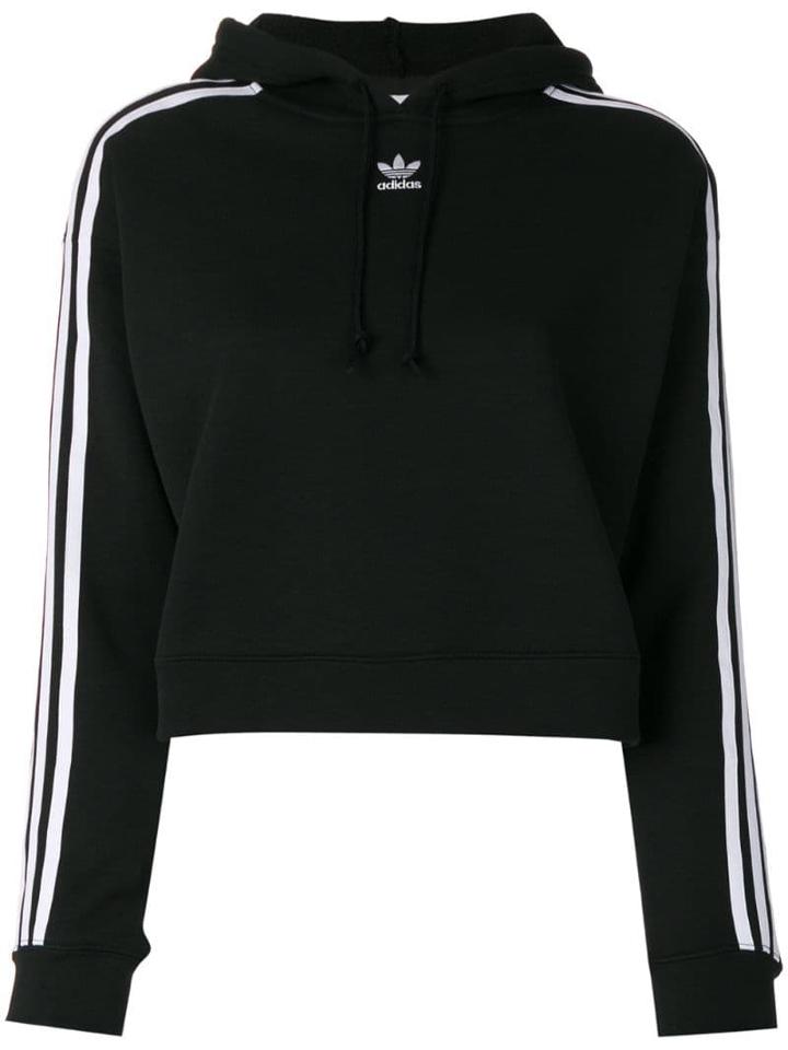 Adidas Adidas Originals Cropped Hoodie - Black