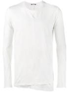 The Viridi-anne Layered T-shirt, Men's, Size: 3, White, Cotton