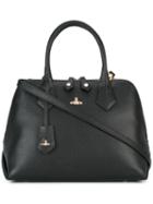 Vivienne Westwood - 'balmoral' Tote Bag - Women - Leather - One Size, Black, Leather