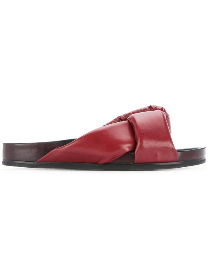 Chloé Nolan Flat Mule - Red