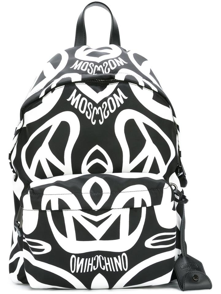 Moschino Peace Sign Backpack