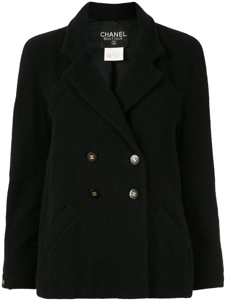 Chanel Pre-owned 1995 Long-sleeve Jacket - Black