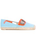 Tory Burch Sunglasses Detail Espradrilles - Blue