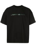 Doublet Sequined Detail T-shirt - Black