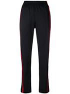 Wales Bonner Side-stripe Fitted Trousers - Black