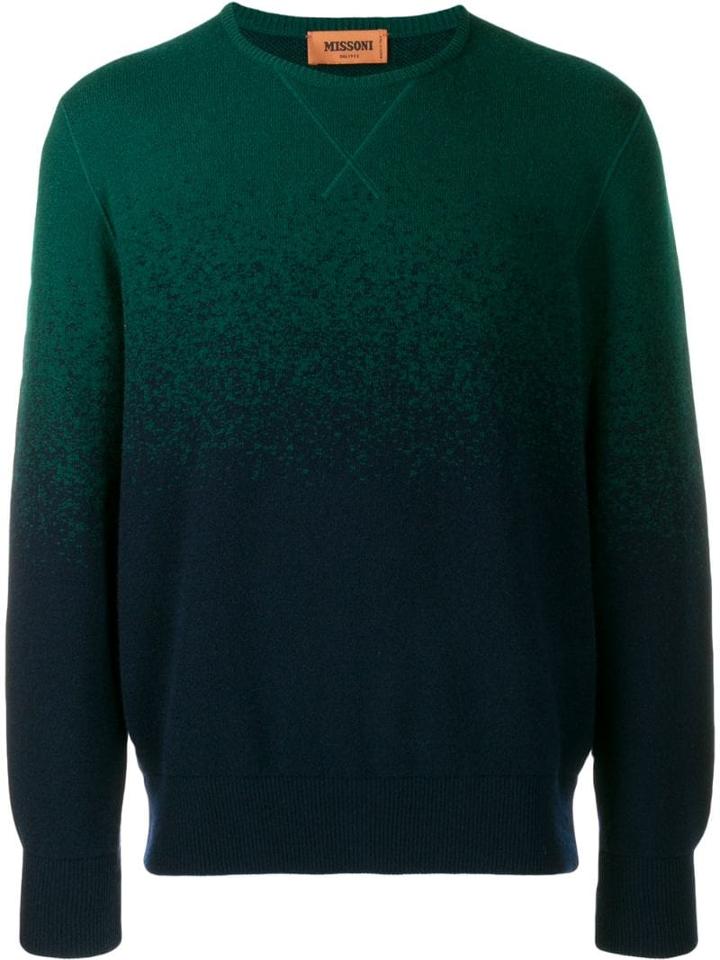 Missoni Gradient Effect Jumper - Blue
