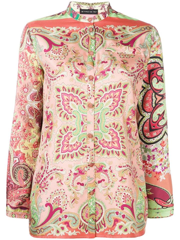 Etro Floral Paisley Shirt - Pink