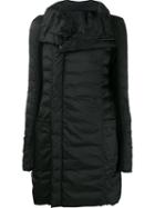 Rick Owens Padded Coat, Women's, Size: 46, Black, Cotton/polyamide/virgin Wool/goose Down