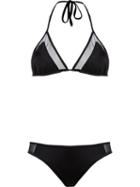 Brigitte Triangle Bikini Set, Women's, Size: Medium, Black, Polyamide/spandex/elastane