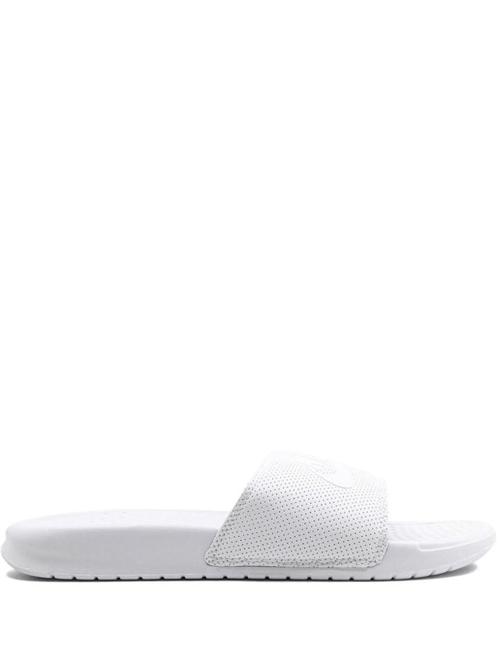 Nike Benassi Jdi Fo Slides - White