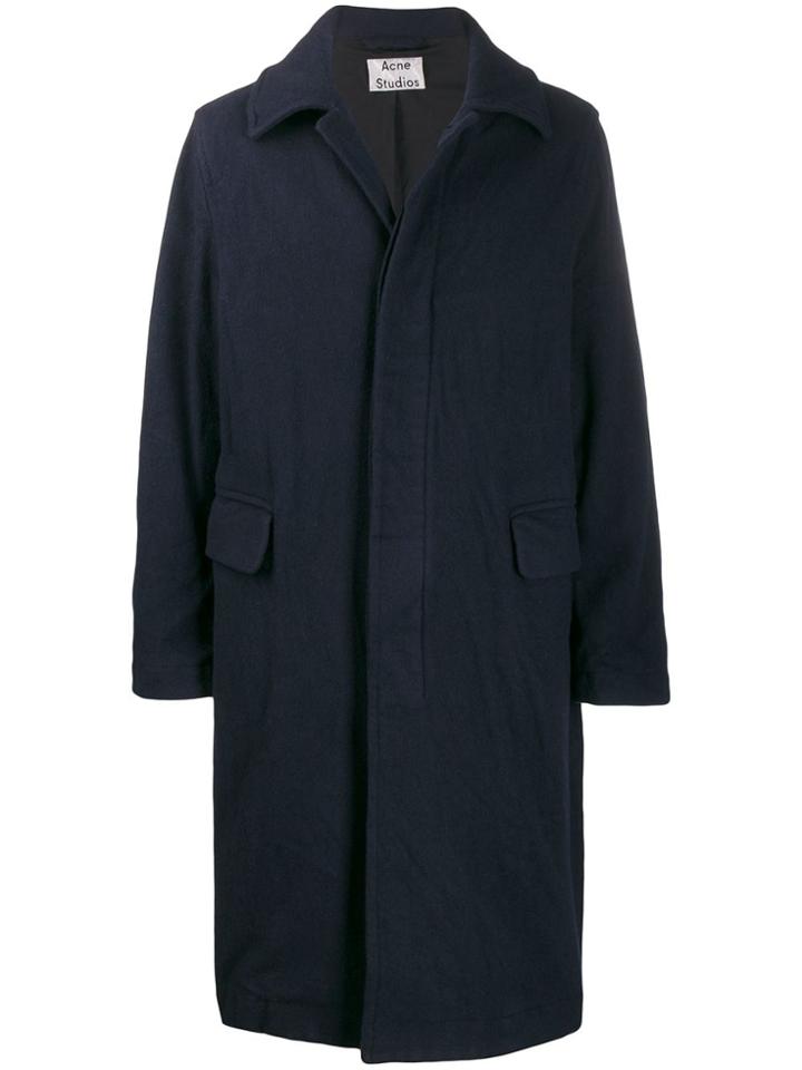 Acne Studios Oversized Coat - Blue