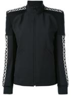 Junya Watanabe Comme Des Garçons - Structured Shoulder Bomber Jacket - Women - Polyester/polyurethane/rayon - M, Black, Polyester/polyurethane/rayon