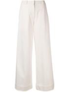Fabiana Filippi Cargo Palazzo Pants - White