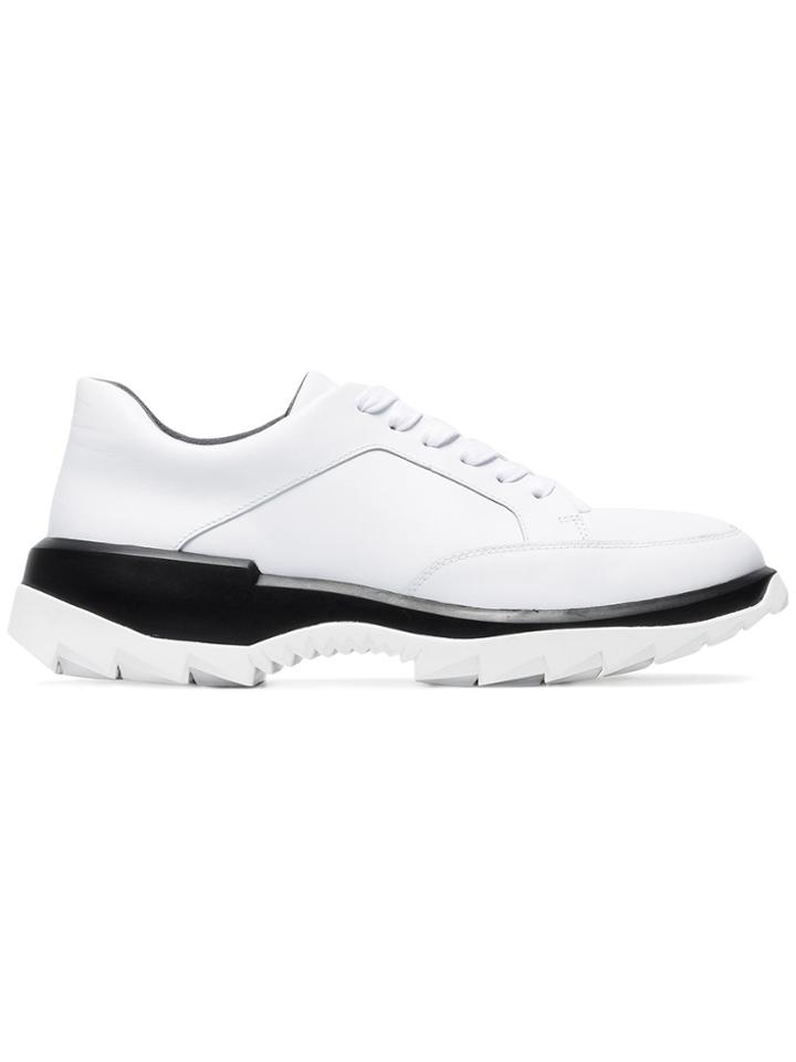Camper White Lab Helix Low Top Sneakers
