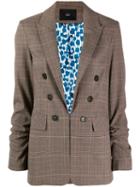 Steffen Schraut Cotswolds Check Blazer - Brown