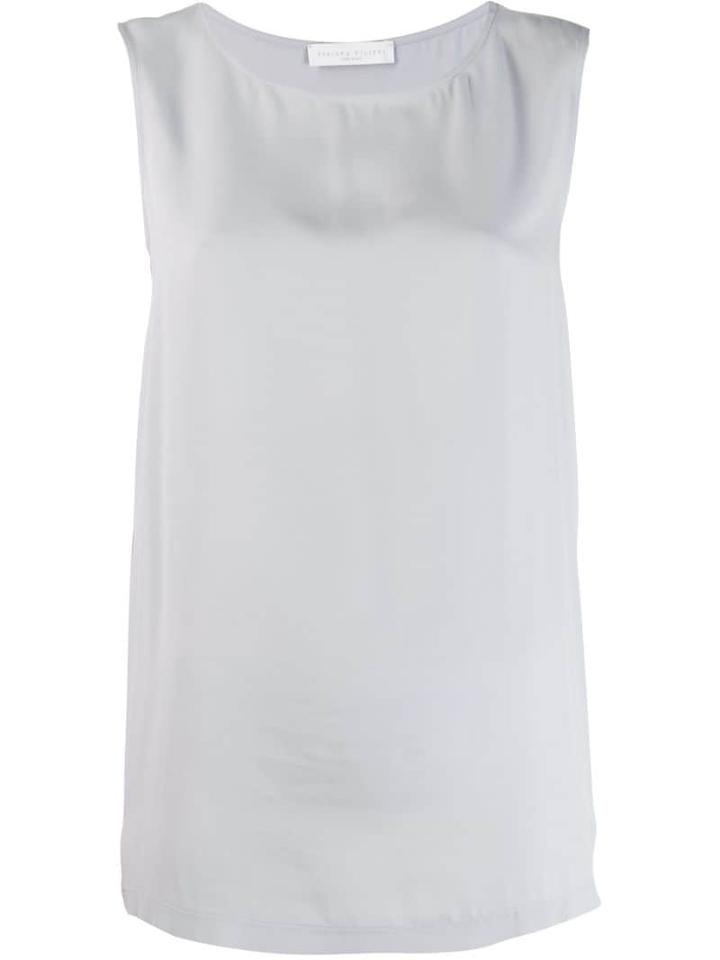 Fabiana Filippi Round Neck Tank Top - Blue