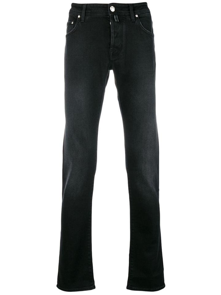 Jacob Cohen Straight Cut Jeans - Black