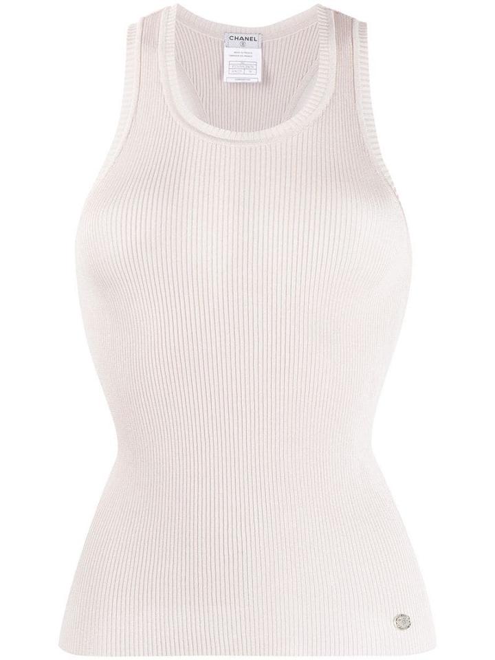 Chanel Pre-owned 2006's Knitted Tank Top - Pink