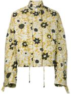Christian Wijnants - Floral Print Jacket - Women - Polyester - 36, Women's, White, Polyester