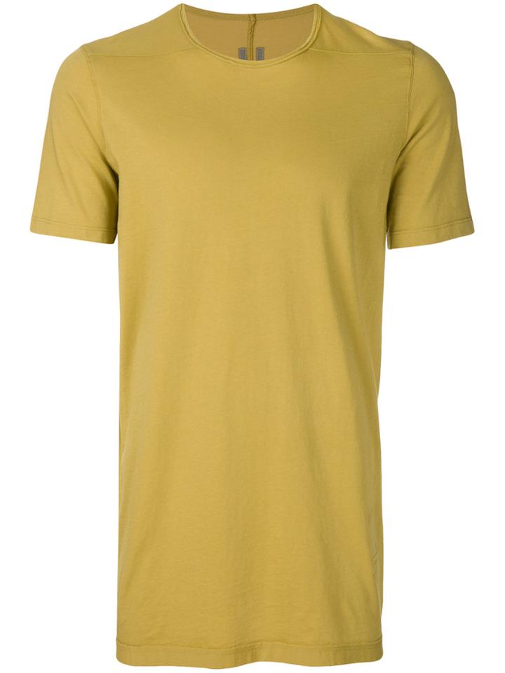 Rick Owens Drkshdw Round Neck T-shirt - Yellow & Orange