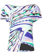 Emilio Pucci Burle Print Top - Green